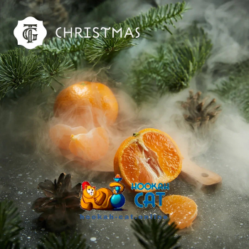 Табак для кальяна Tommy Gun Christmas (Томми Ган Мандарин Елки) 25г Акцизный - фото 1